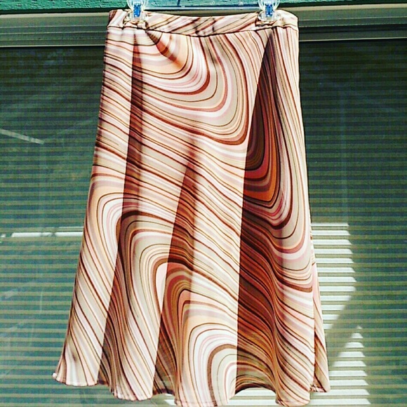 Kasper Dresses & Skirts - Kasper size 8 NWOT skirt pink cream browns
